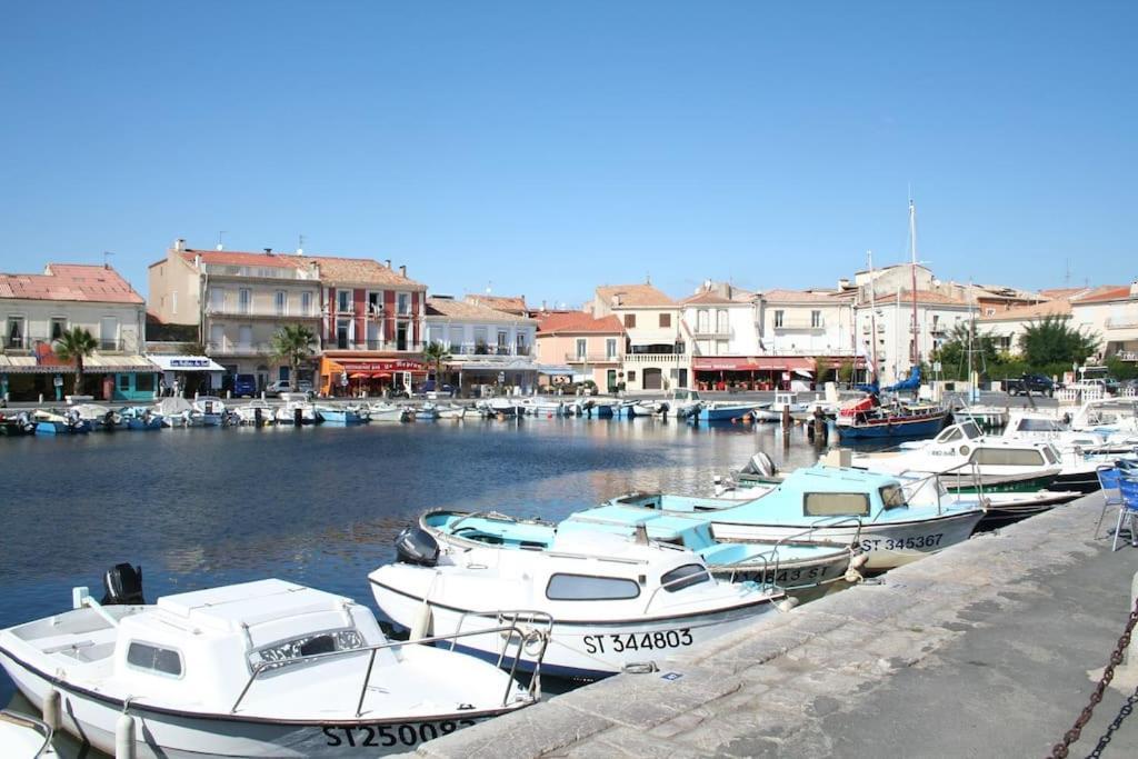 Appartement cosy à 50 m de la plage et du port Mèze Exterior foto
